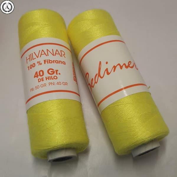 bobina hilvanar amarillo