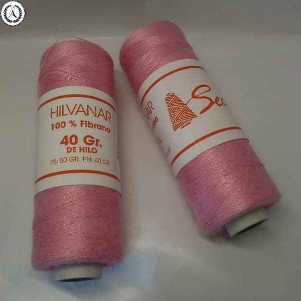 bobina hilvanar rosa
