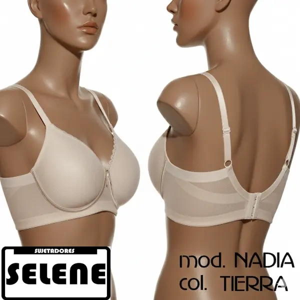 SUJETADOR NADIA SELENE (Copa C)