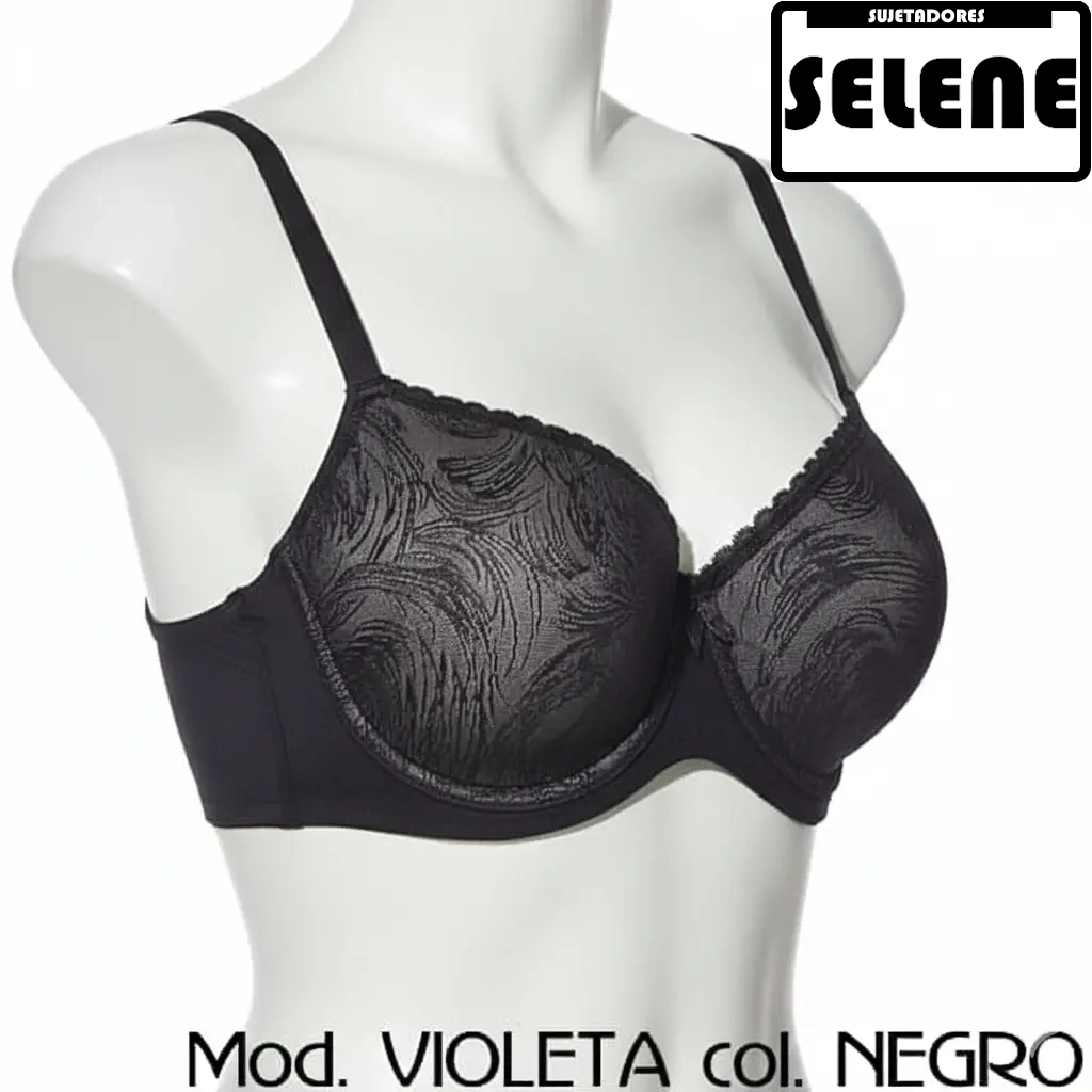 SUJETADOR VIOLETA SELENE (Copa C)