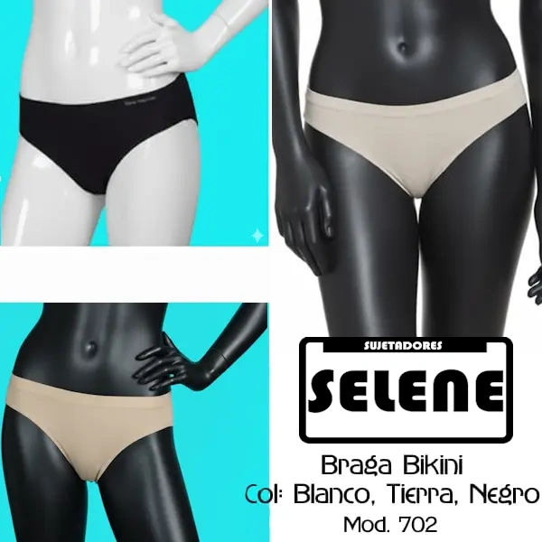 BRAGA BIKINI SIN COSTURAS SELENE 702