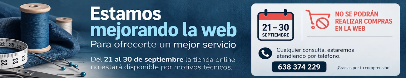 Mejorando la web desde el 21 al 30 de septiembre
